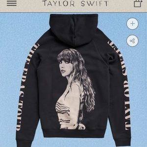 Taylor Swift The Era Tour Hoodie Sz XL